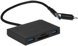 Кардридер UGREEN CM812 45167 4-in-1 MicroSD*USB*USB-C*SDXC*SDHC Card Reader. Цвет: черный (45167_)