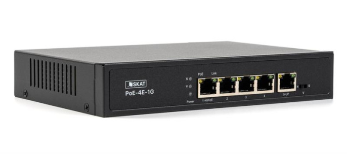Коммутатор SKAT PoE-4G-1G