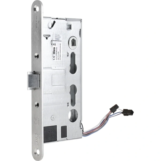 Корпус огнестойкого соленоидного замка Doorlock DL 1901EM/WA/65mm/NO/L левый, без функции антипаник, нормально открытый, 12V-24V AC/DC, PZ72, ZN front 24x235 75470