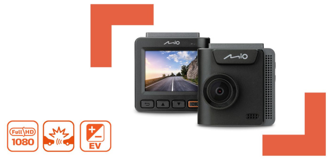 Видеорегистратор MIO ViVa V20, черный