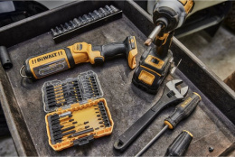 Винтоверт DeWalt DCF850NT-XJ бесщеточный двигатель, наличие удара, тип патрона: шестигранный HEX , 1/4, источник питания: аккумулятор, Li-Ion, 18В, выходная мощность: 380Вт, регулировка оборотов, 3200об/мин, крутящий момент