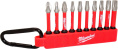 Набор бит 10 шт с карабином Milwaukee 4932480941