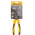 Никелированные пассатижи Inforce 180мм 06-18-42