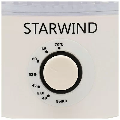 Сушка для фруктов и овощей Starwind SFD5030 5под. 280Вт белый