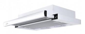 Вытяжка встраиваемая Elikor Интегра 60П-400-В2Л белый управление: кнопочное 1 мотор 840854