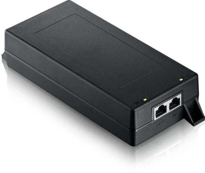 Инжектор Мультигигабитный PoE инжектор Zyxel PoE12-90W, 802.3af/at/bt 90 Вт , 2xRJ-45: 1/2.5/5/10G POE12-90W-EU0101F