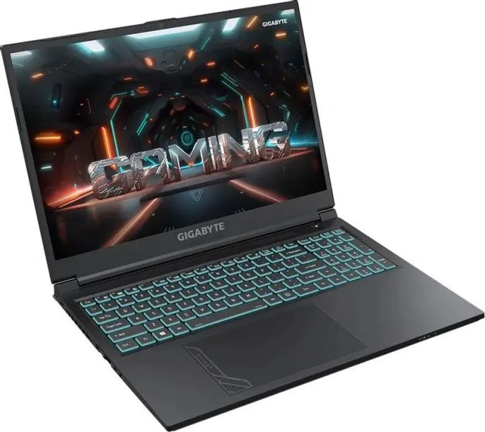 Ноутбук GIGABYTE G6 KF Intel Core i7 13620H 2400MHz/16"/1920x1200/32GB/512GB SSD/NVIDIA GeForce RTX 4060 8GB/Wi-Fi/Bluetooth/Windows 11 Pro (KF-H3KZ853KD_32Win11P) Black