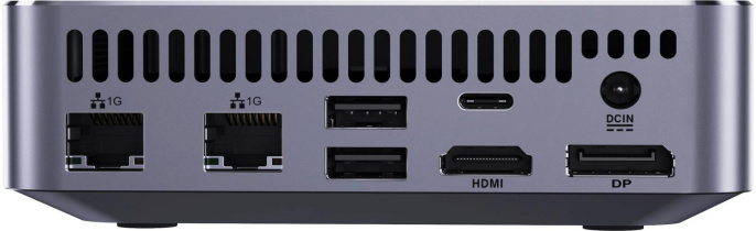 Неттоп Acer Gadget E10 ERBox AMD Ryzen 7 8745HS,  DDR5 16ГБ, 512ГБ SSD, AMD Radeon 780M,  Windows 11 Pro,  черный [1747236]