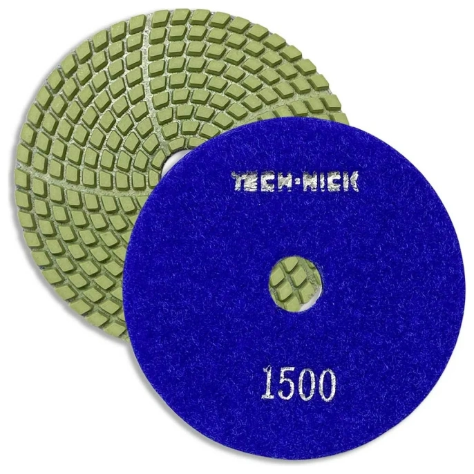 Круг алмазный гибкий шлифовальный АГШК GABBRO (100x2.5 мм; Р1500) TECH-NICK 128.120.6731