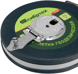 Рулетка геодезическая СИБРТЕХ 31260,  10м x13мм