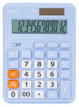 Калькулятор Deli EM210FBLUE,  12-разрядный, синий
