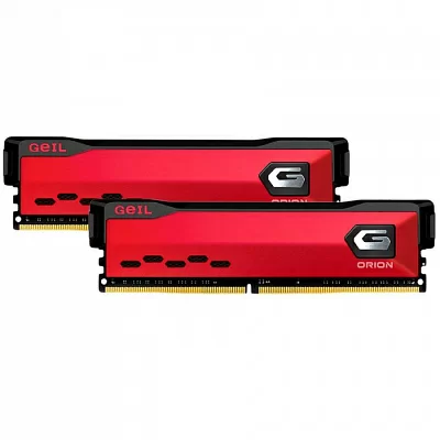 Модуль памяти Geil Orion DDR4 32GB(16GBx2) Dual PC4-25600 3200MHz RED RGB