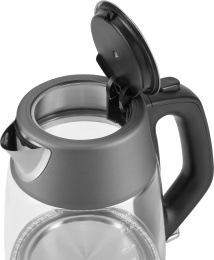 Чайник электрический Polaris PWK 1760CGL 1.7л. 2150Вт шампань/черный корпус: стекло/металл