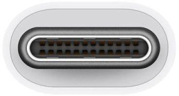 Переходник Apple A1632 MJ1M2FE/A USB f -USB Type-C m 0.11м белый