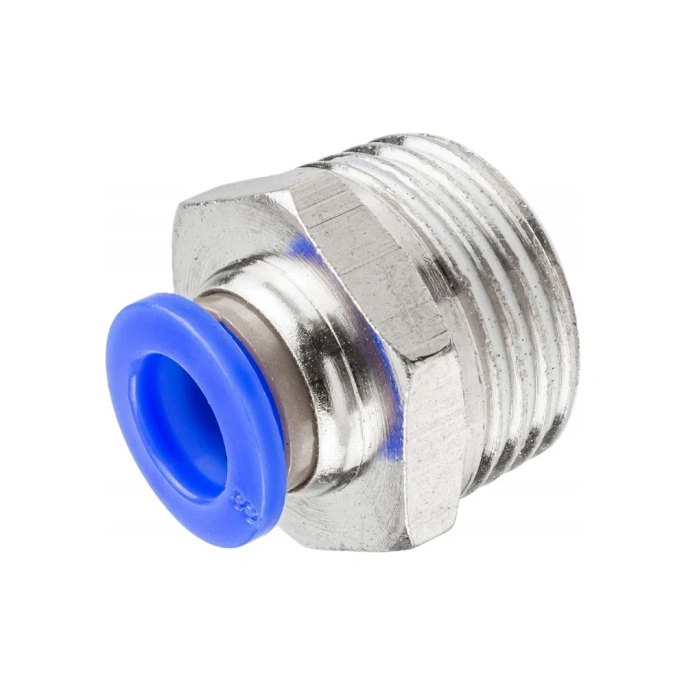 Фитинг для пластиковых трубок 8 мм с наружной резьбой 1/2 Forsage F-SPC08-04 59371 (F-SPC08-04(59371))