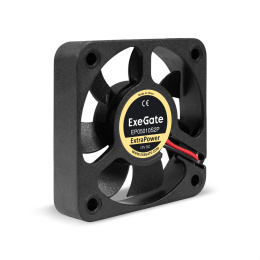 Вентилятор 12В DC ExeGate ExtraPower EP05010S2P 50x50x10 мм, Sleeve bearing подшипник скольжения , 2pin, 6500RPM, 36dBA EX283366RUS
