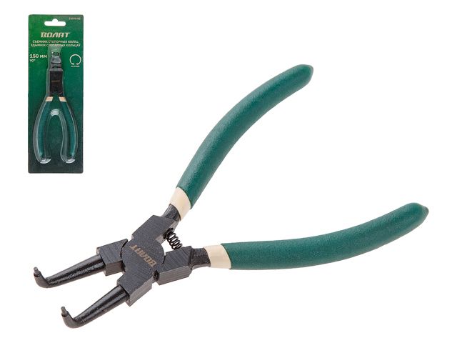 Съемник стопорн.колец 150мм 90°на сжим ВОЛАТ 23070-02