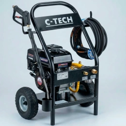 Бензиновая мойка высокого давления C-TECH 200 бар, до 600 л/ч, 4.8 кВт / 7 л.с. NC2010FT1BP