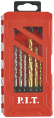 Набор сверл P.I.T. ASET02-015A 15 шт, бетон 4шт, металл 5шт, биты 5шт, маг. держатель, кейс