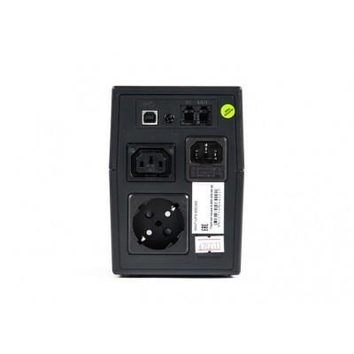 ИБП Бастион SKAT-UPS 600-IN-1x7 {Line-interactive, 600ВА/350Вт, на пол, 1x EURO + 1х C13, USB/RJ-11, АКБ 1х 7Ач, МПТ} 449