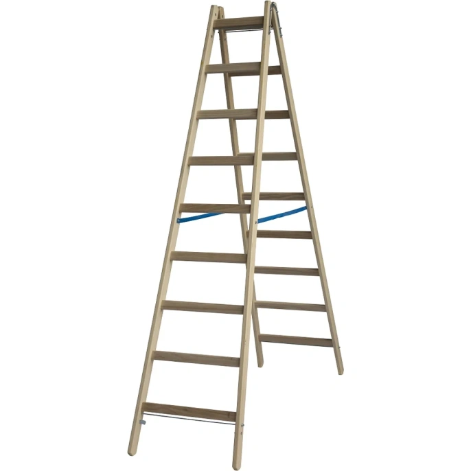 Деревянная стремянка KRAUSE 2х9 170293