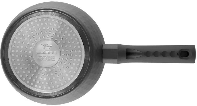 Ковш Polaris Kontur 18SP 1.7л. d 18см с крышкой черный 015074