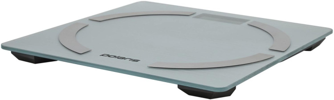 Весы напольные электронные Polaris PWS 1886 IQ Home макс.180кг серебристый