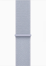 Смарт-часы Apple Watch SE 2024 A2723 44мм OLED корп.серебристый Sport Loop рем.голубой разм.брасл.:145-220мм MXET3LL/A