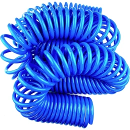 Шланг спиральный пневматический HG полиуретановый 8x12 мм, 30 м 1899678