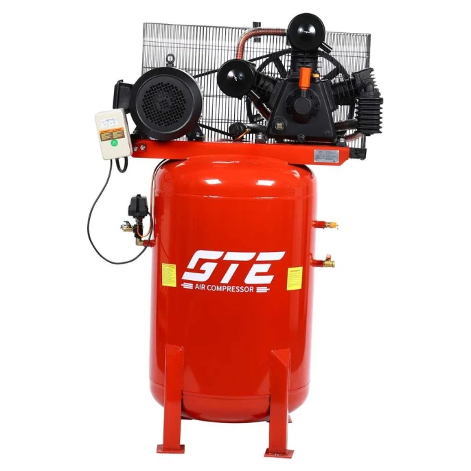 Компрессор вертикальный поршневой GTE (с ременным приводом, 380 В, ресивер 300 л, 700 л/мин, -MR4B300700A) 202955