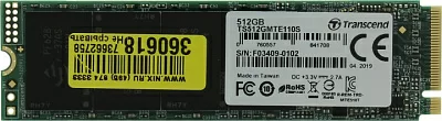 Накопитель SSD 512 Gb M.2 2280 M Transcend MTE110S TS512GMTE110S 3D TLC