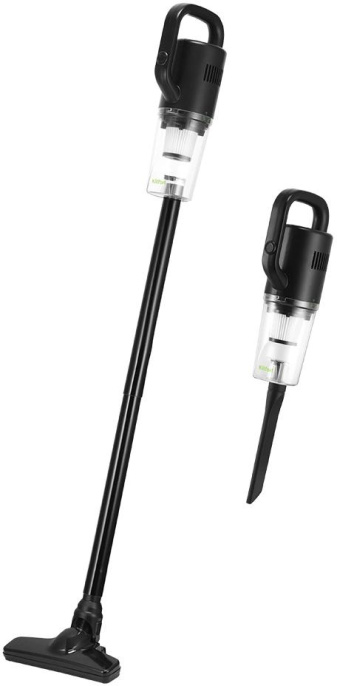Пылесос handstick KitFort КТ-5319, 400Вт, черный/черный