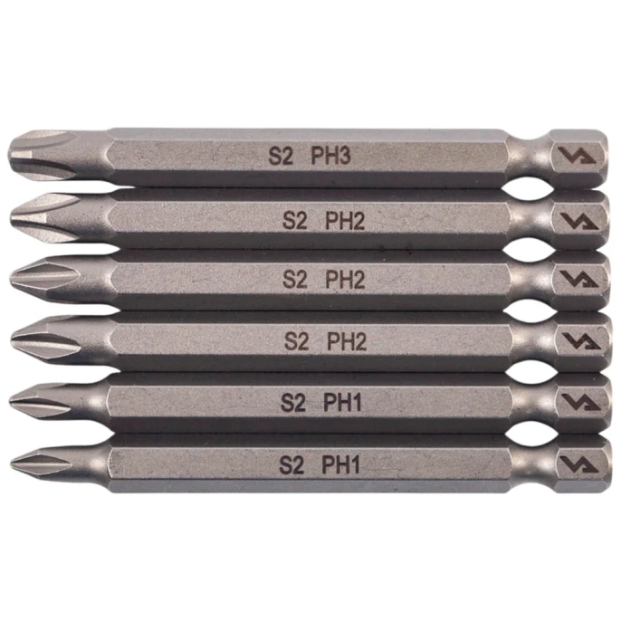 Набор бит PH, 70 мм, 6 шт VIRA 303246