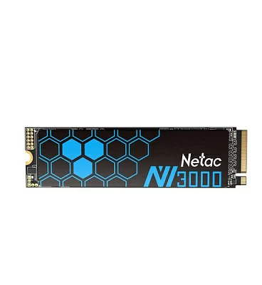 Внутренний SSD-накопитель Netac NV3000 2TB, M.2 2280, PCIe Gen3 x4, 3D NAND, 1200 TBW, Черный NT01NV3000-2T0-E4X