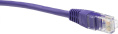 Патч-корд PREMIER PP12-1.5M/V литой (molded), UTP, кат.5E, 1.5м, 4 пары, 26AWG,  алюминий омедненный,  многожильный,  фиолетовый