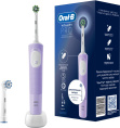 Электрическая зубная щетка Oral-B Vitality Pro 80368962, насадки для щётки: 2 шт, цвет: сиреневый