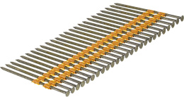 Гвозди для нейлера Denzel 57700 серебристый