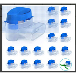 Коннектор для металлического ограничительного кабеля 20 шт