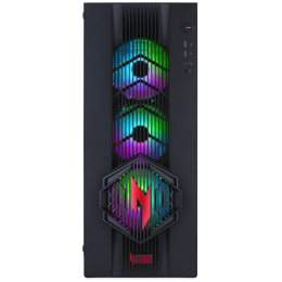 Настольный ПК Acer Nitro 70 N70X3D-100 AMD Ryzen 7 9800X3D/32Gb/SSD1Tb/RTX5070 12Gb/PSU 1200W/NoOS/Black (DG.E5ACD.007)