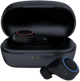 Наушники Creative Sensemore Air, Bluetooth, внутриканальные, черный [51ef1020aa000]