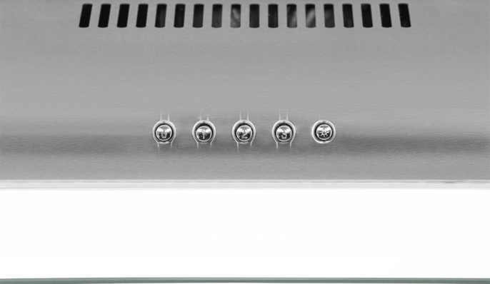 Вытяжка каминная Nordfrost AS 6040 X нержавеющая сталь управление: кнопочное 1 мотор