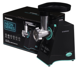 Мясорубка STARWIND SMG4480,  темно-серый / бирюзовый