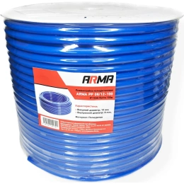 Пневмотрубка полиуретановая 8х12 мм, бухта 100 м ARMA PP 08/12-100