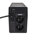 HIPER ATLAS 650U Линейно-интерактивный 650VA/365W Розетки: 2 CEE АКБ: Свинцово-кислотная, 12В / 7 Ач . USB комм. (ATLAS-650U)