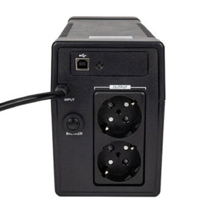HIPER ATLAS 650U Линейно-интерактивный 650VA/365W Розетки: 2 CEE АКБ: Свинцово-кислотная, 12В / 7 Ач . USB комм. (ATLAS-650U)