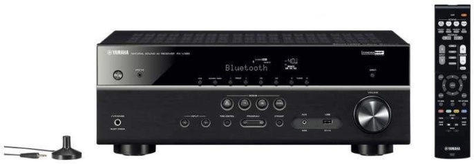 Ресивер AV Yamaha RX-V385 5.1 черный