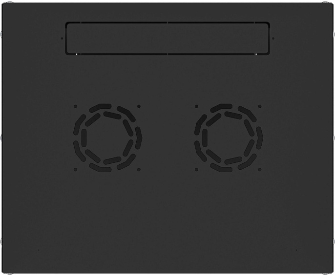 Шкаф коммутационный NTSS Lime NTSS-WL6U5560GS-BL настенный 6U 550x600мм пер.дв.стекл несъемн.бок.пан. 30кг черный 520мм 12кг 110град. 500мм IP20