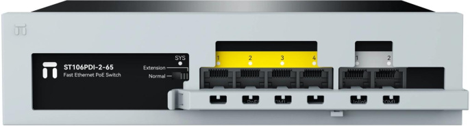 Коммутатор Netis ST106PDI-2-65, неуправляемый