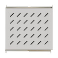 Полка выдвижная 19" ExeGate ECSS-FS800-G перфорированная, глубина 475мм, крепление 19" 1U, для напольных шкафов и стоек глубиной 800мм/1000мм, нагрузка до 40кг, цвет светло-серый RAL 7035 EX300304RUS