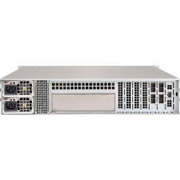 Supermicro CSE-216BE1C-R920LPB Корпус/ 2U, E-ATX 13.68''x13'', 24x2.5'' hot-swap SAS3 with SES3 single expander with SFF8643 connectors, 4xFH+3xLP, 7xLP, 437x89x630mm, redundant 920W Gold